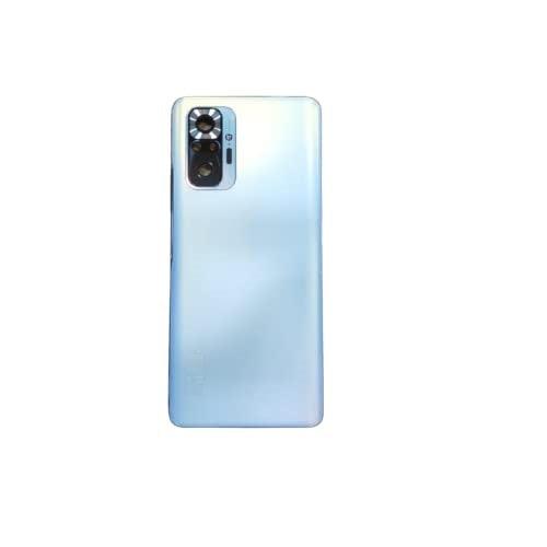 Back Glass Panel for Xiaomi Redmi Note 10 Pro Glacier Blue Module with Camera Lens Module and Self Adhesive Tape - EGFix