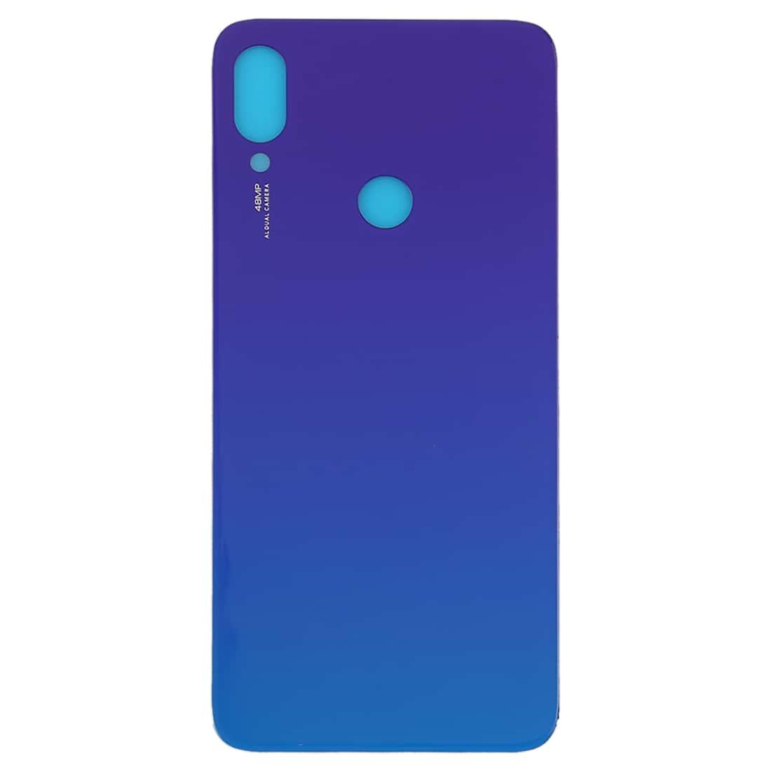 Back Glass Panel for Xiaomi Redmi Note 7 Blue - EGFix