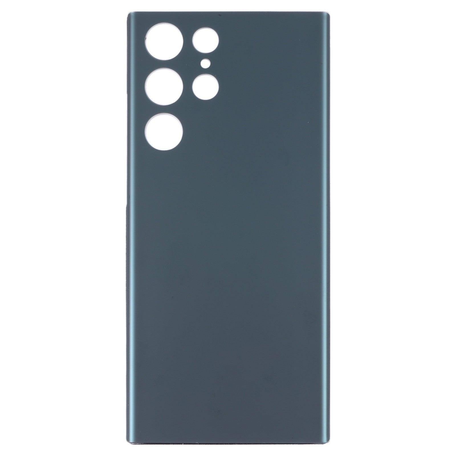 Back Glass Panel Housing Body for Samsung Galaxy S22 Ultra Graphite - EGFix