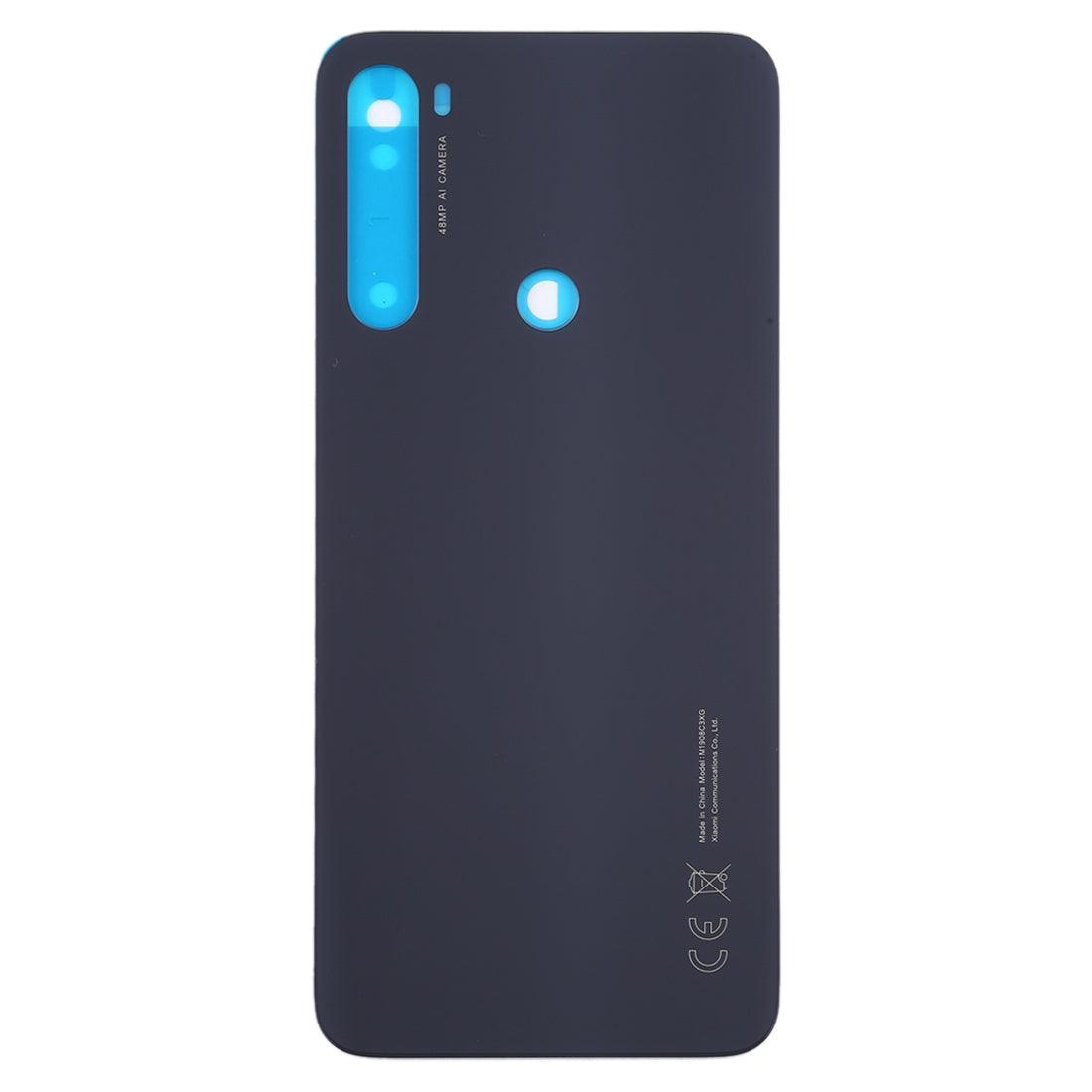 Back Glass Panel Housing Body for Xiaomi Redmi Note 8 Black - EGFix