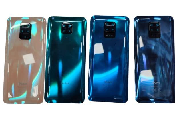 Back Glass Panel Panel for Xiaomi Mi Note 9 Pro Max Gold with Camera Lens - EGFix