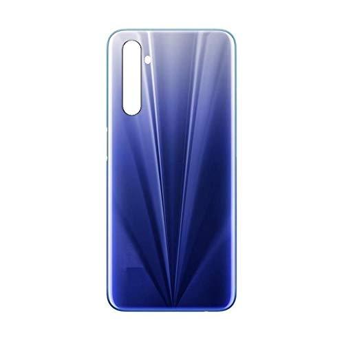 SPAREWARE® Back Panel Back Door Panel Body Cover For Realme 6i -Blue (WITH ALL LOGO)