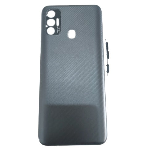 Back Panel for Tecno Spark 7T Black - EGFix