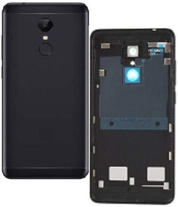 Back Panel for Xiaomi Redmi 5 Black with Side Button and Camera Lens - EGFix