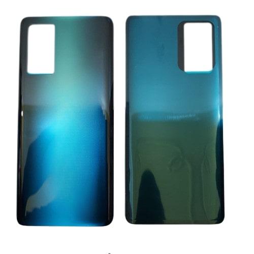 Back Panel Glass Compatible With  iQOO 7 Black