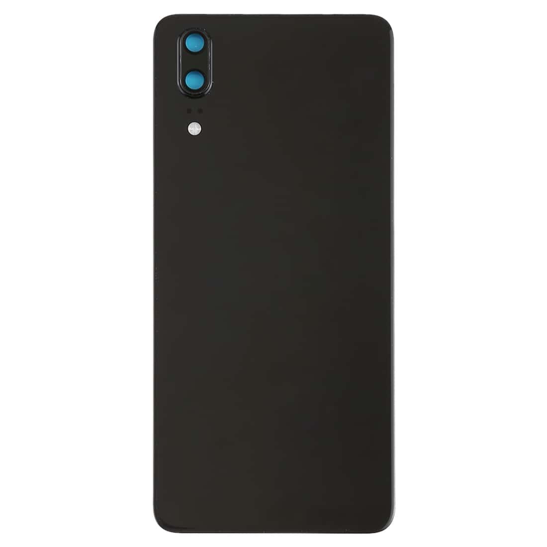 Back Panel Housing Body for Huawei P20 Black with Camera Lens - EGFix