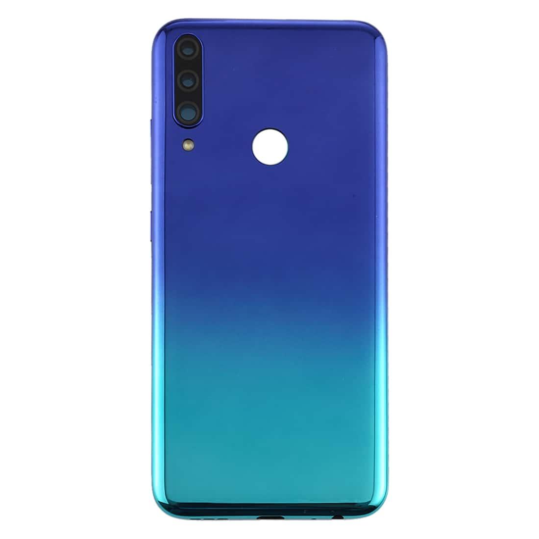 Back Panel Housing Body for Lenovo K10 Plus Blue with Camera Lens - EGFix