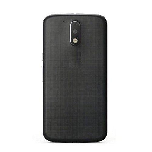 Back Panel Housing Body for Motorola Moto G4 Plus or G4+ Black with Camera Lens - EGFix