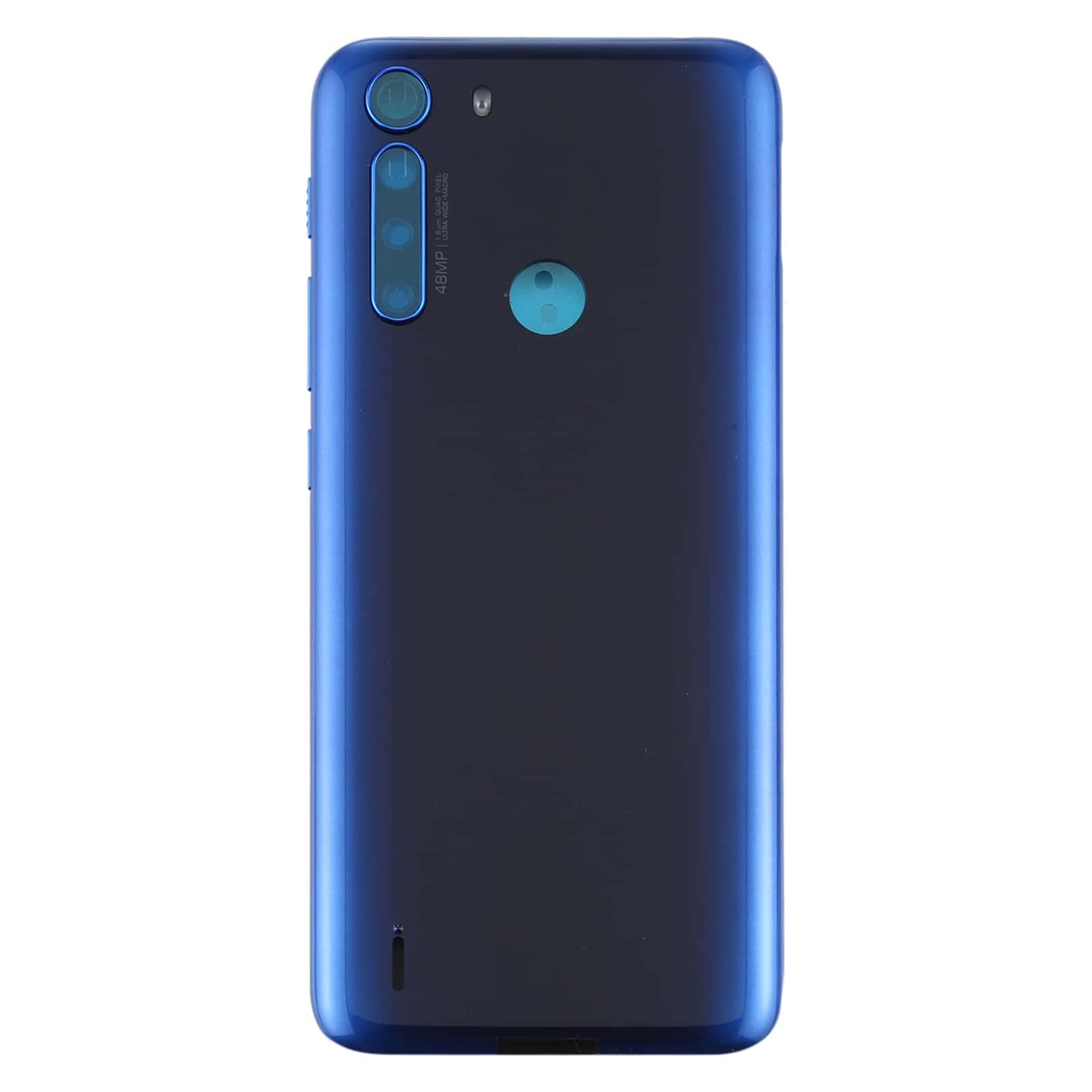 Back Panel Housing Body for Motorola One Fusion Blue - EGFix