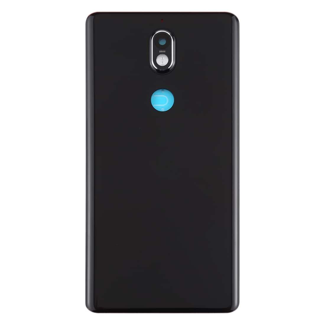 Back Panel Housing Body for Nokia 7 Black with Camera Lens - EGFix