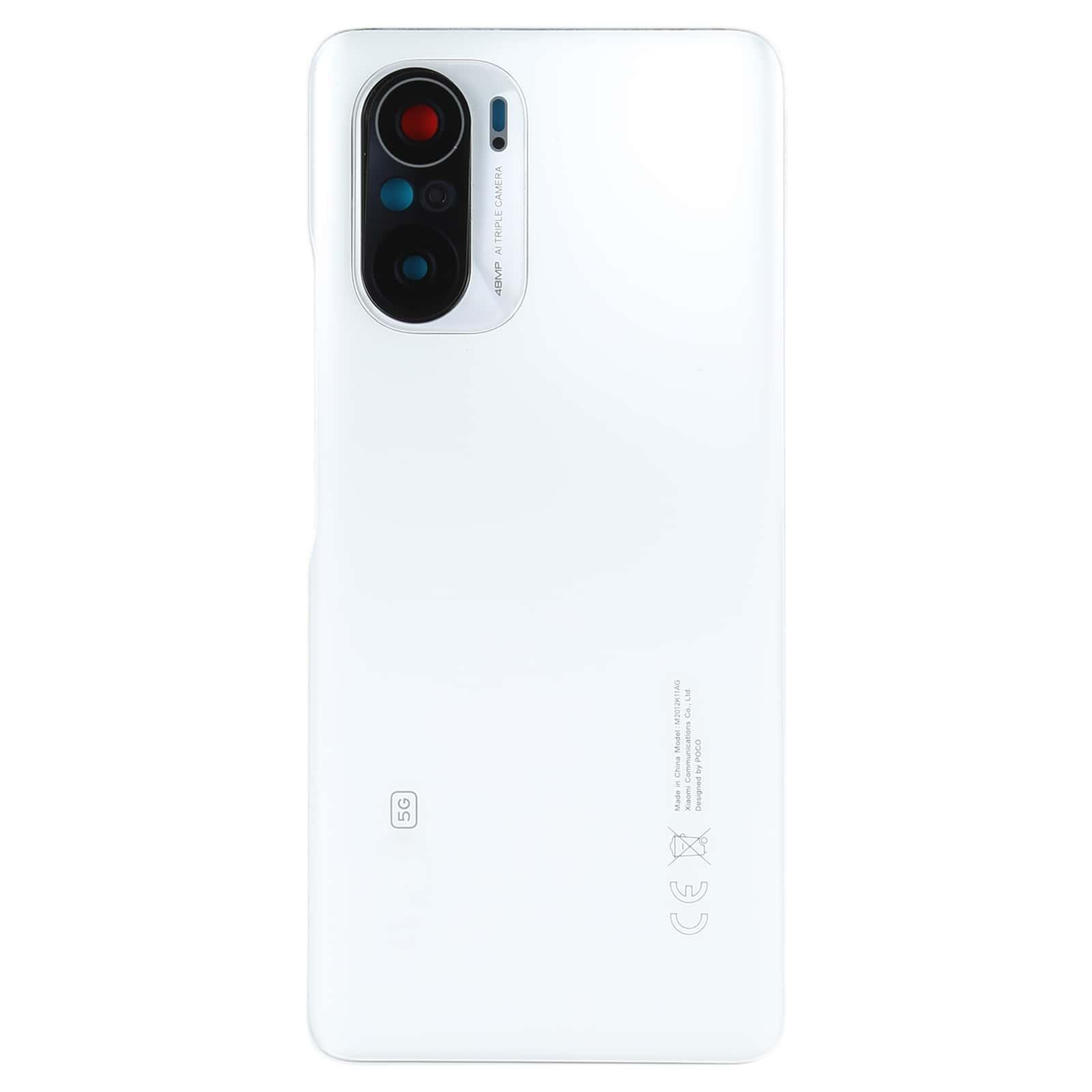 Back Panel Housing Body for Poco F3 White - EGFix