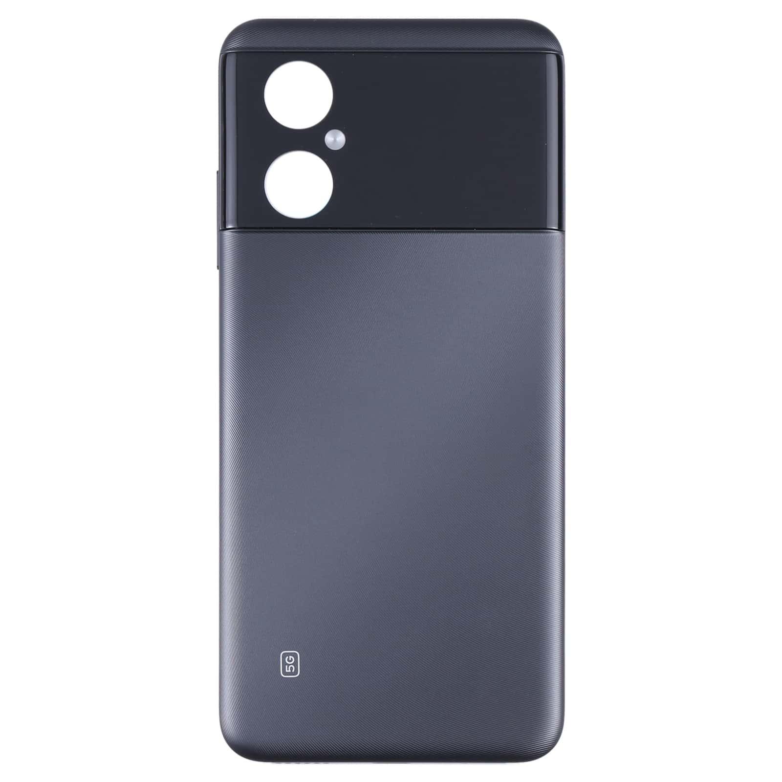 Back Panel Housing Body for Poco M4 5G Black - EGFix