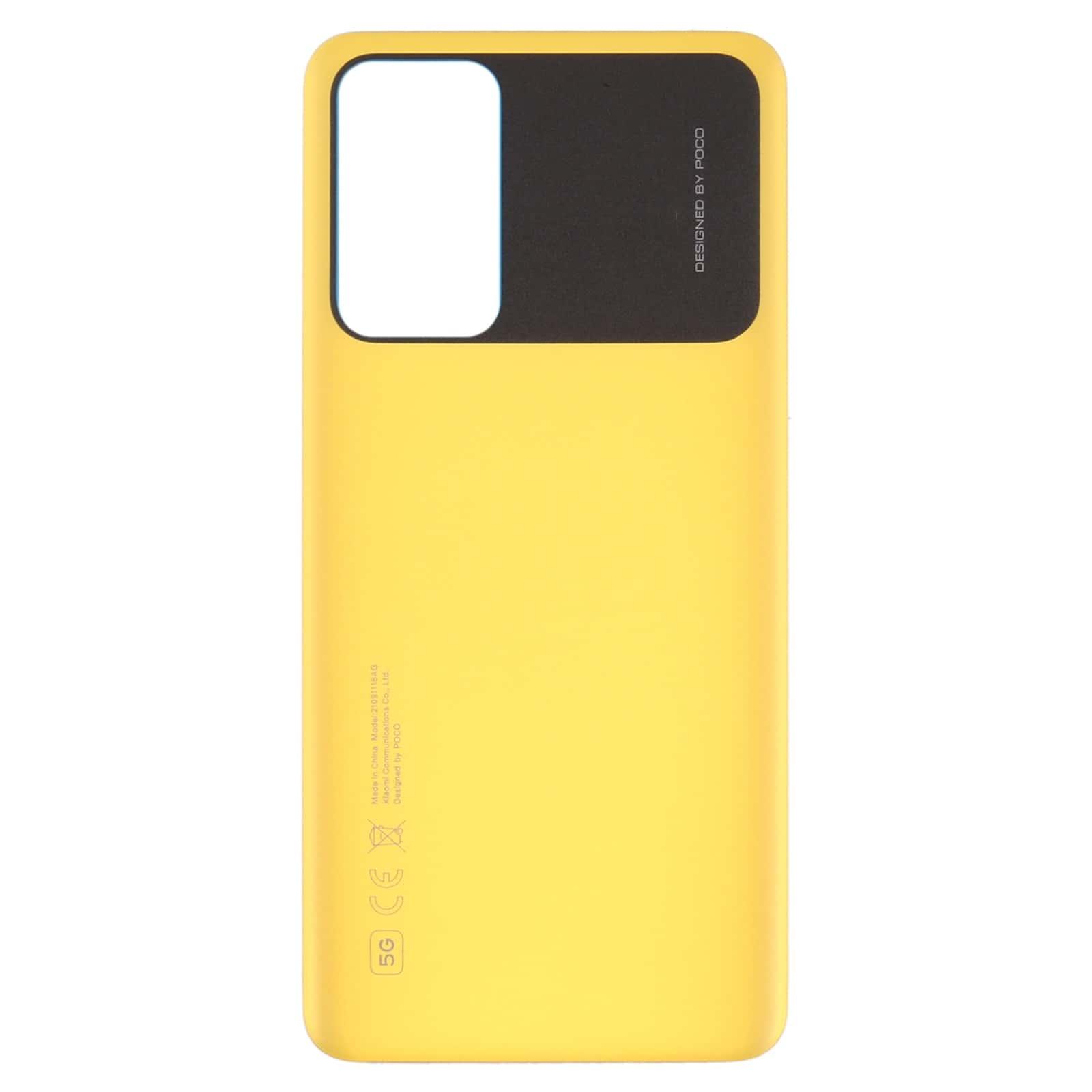 Back Panel Housing Body for Poco M4 Pro 5G Yellow - EGFix