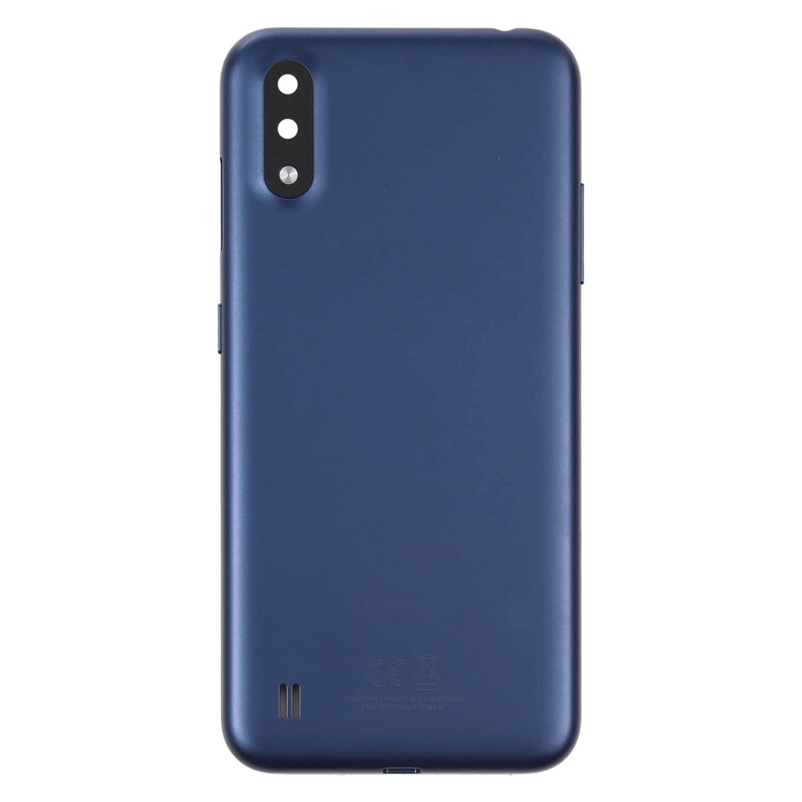 Back Panel Housing Body for Samsung Galaxy A01 Blue with Camera Lens - EGFix