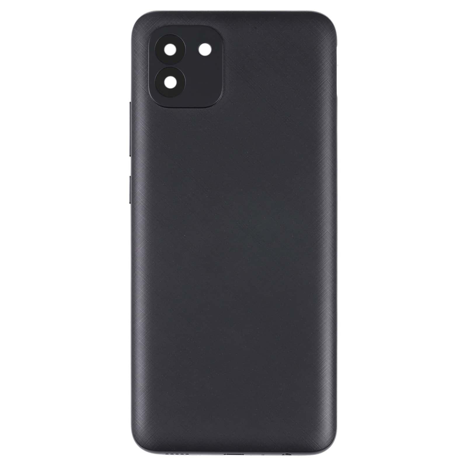 Back Panel Housing Body for Samsung Galaxy A03 Black - EGFix
