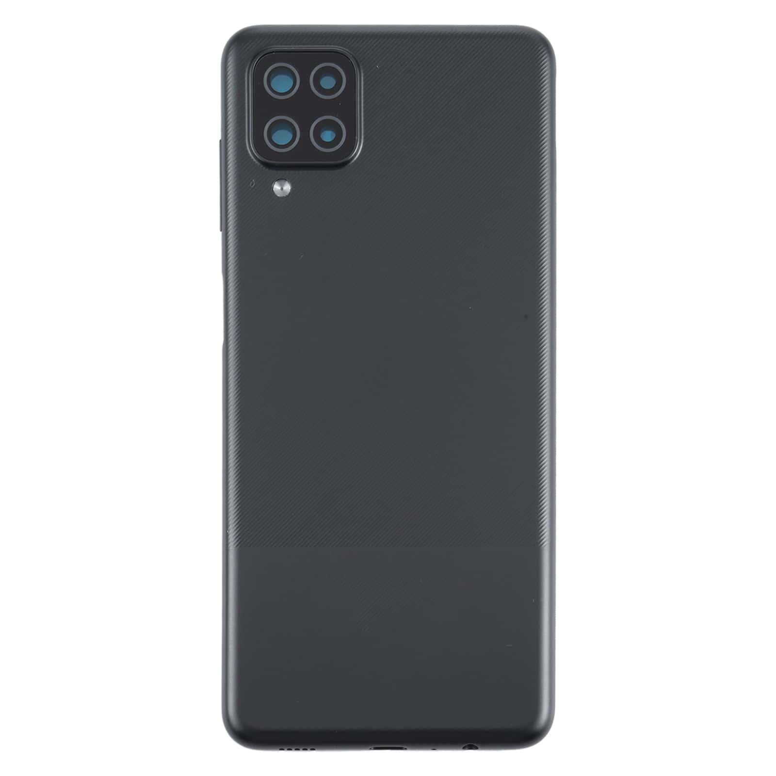 Back Panel Housing Body for Samsung Galaxy A12 Black - EGFix