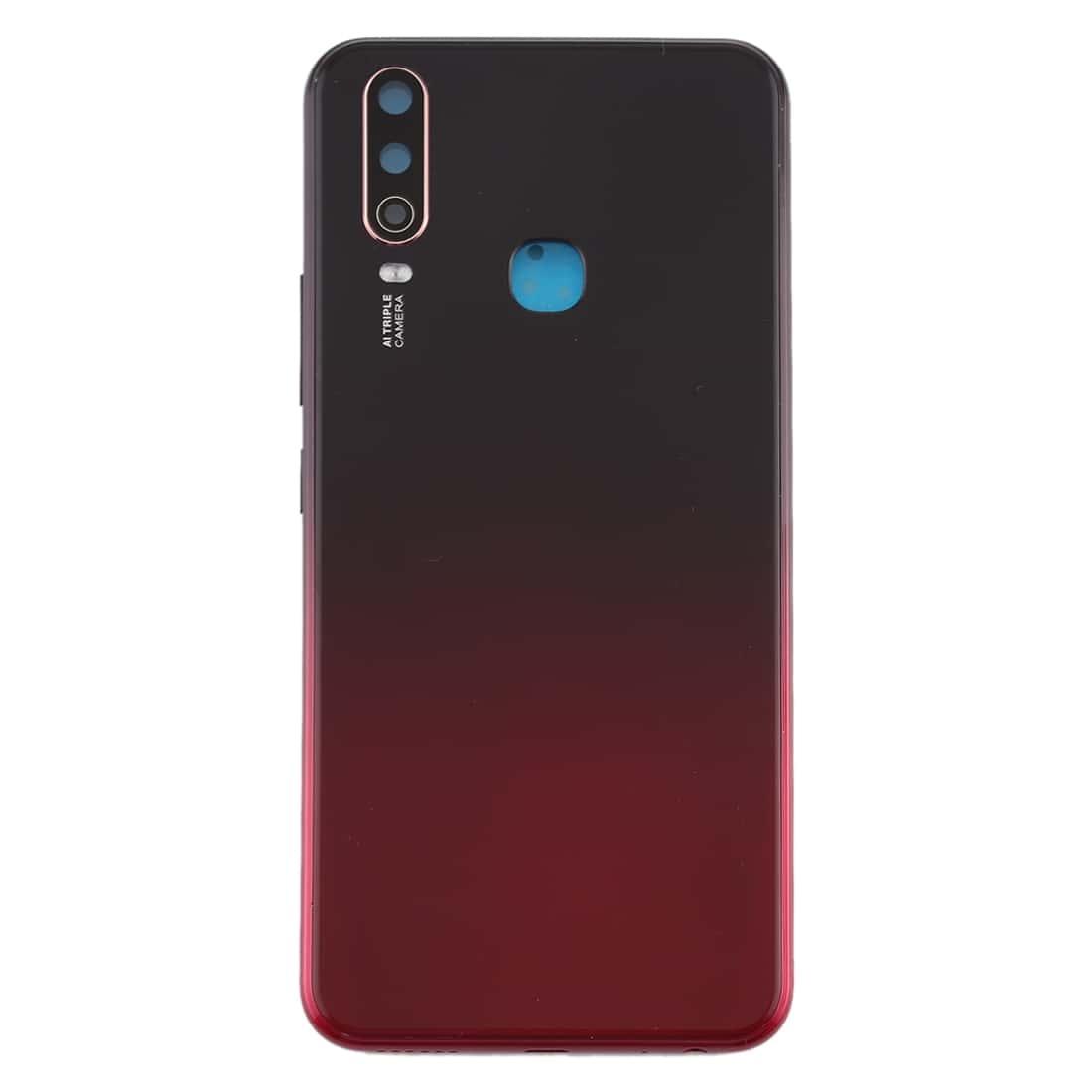 Back Panel Housing Body for Vivo Y3 Red with Camera Lens - EGFix