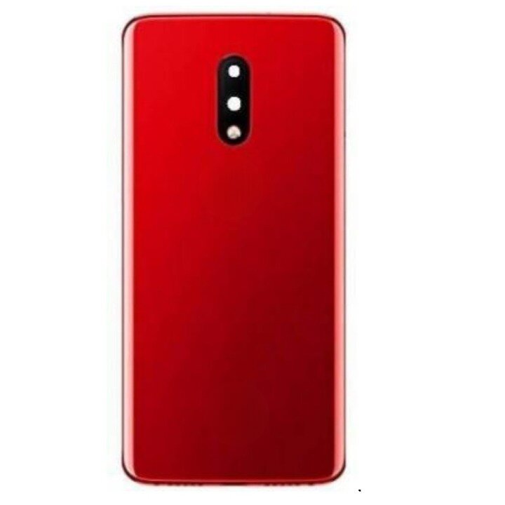 Back Panel With Camera Lance for Oneplus 7 Red - EGFix