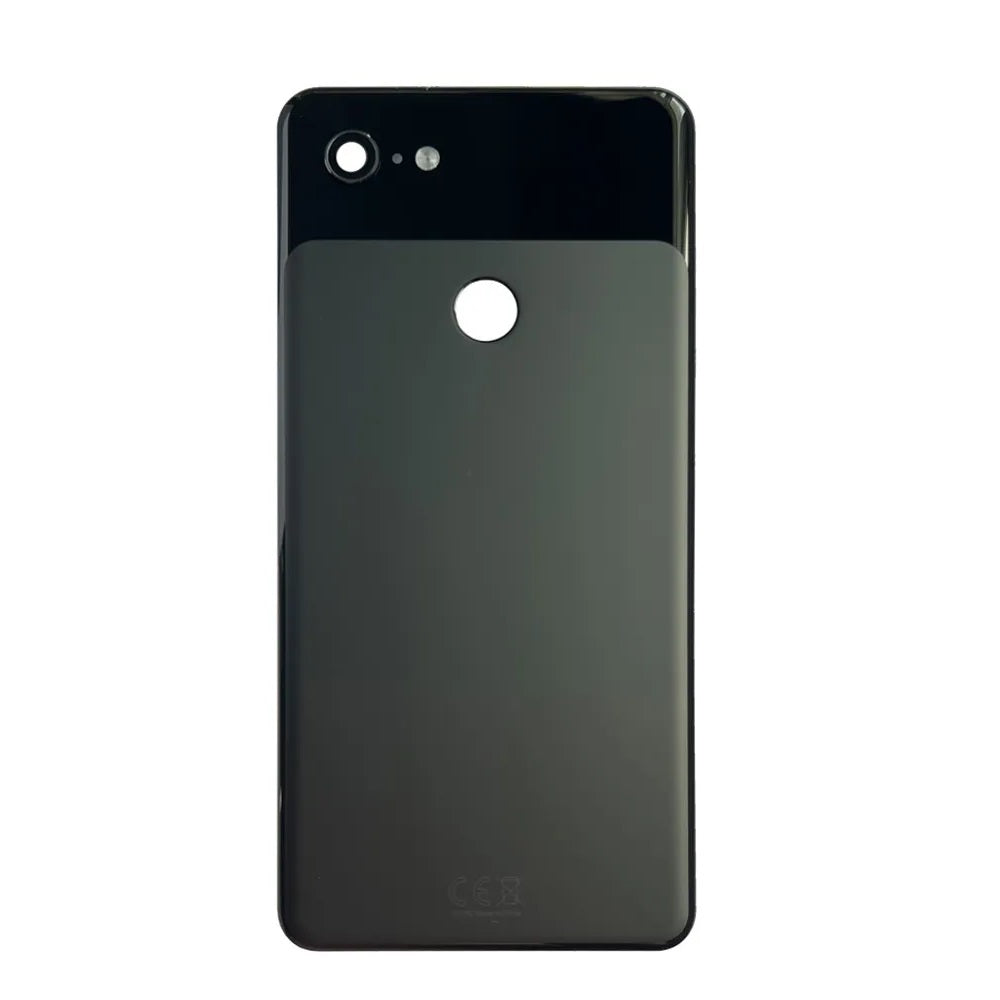Back Panel with Camera Lens for Google Pixel 3 XL Black - EGFix