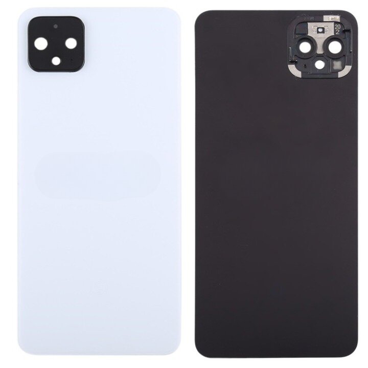 Back Panel with Camera Lens for Google Pixel 4 XL White - EGFix