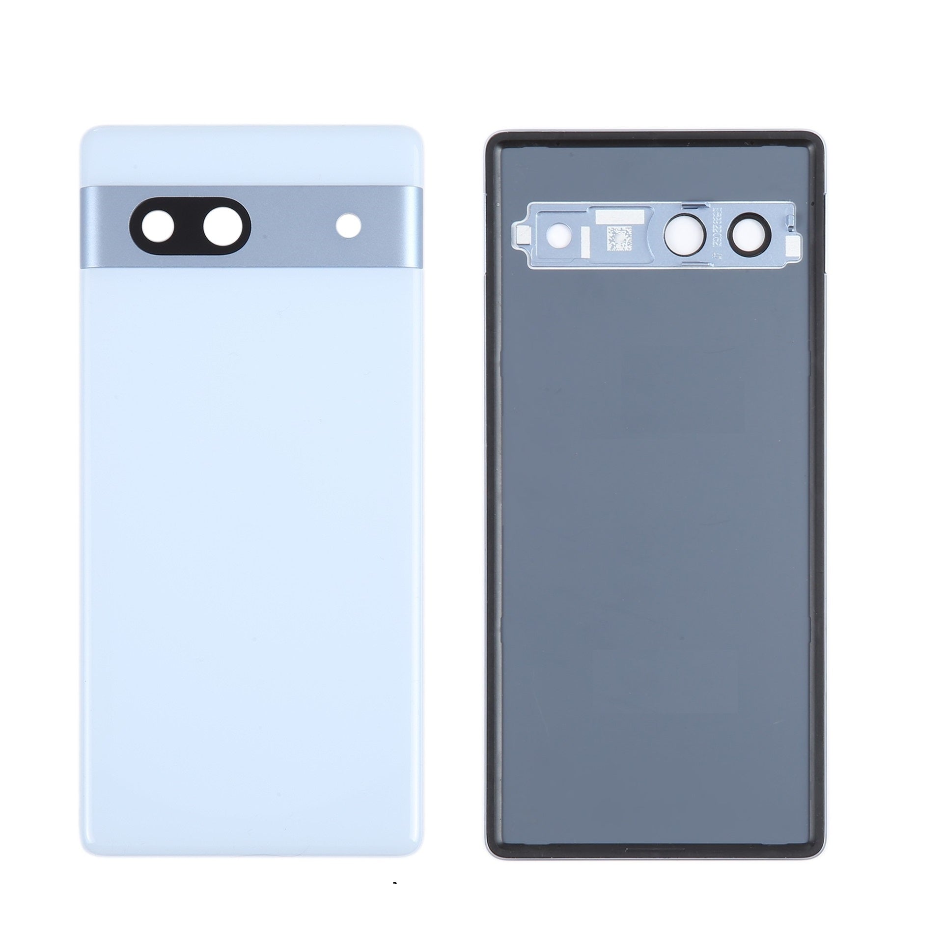 Back Panel with Camera Lens for Google Pixel 7A Blue - EGFix