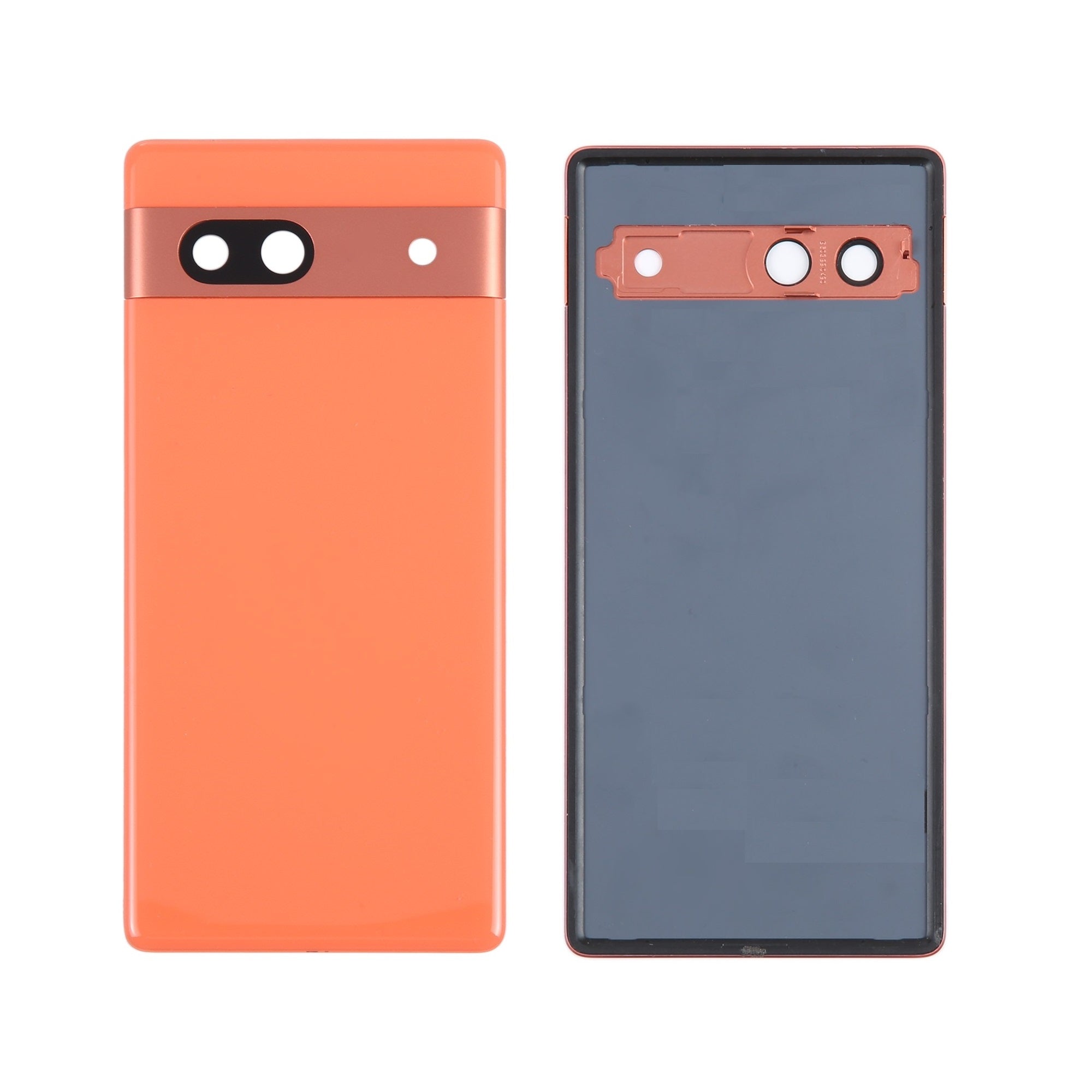 Back Panel with Camera Lens for Google Pixel 7A Orange - EGFix