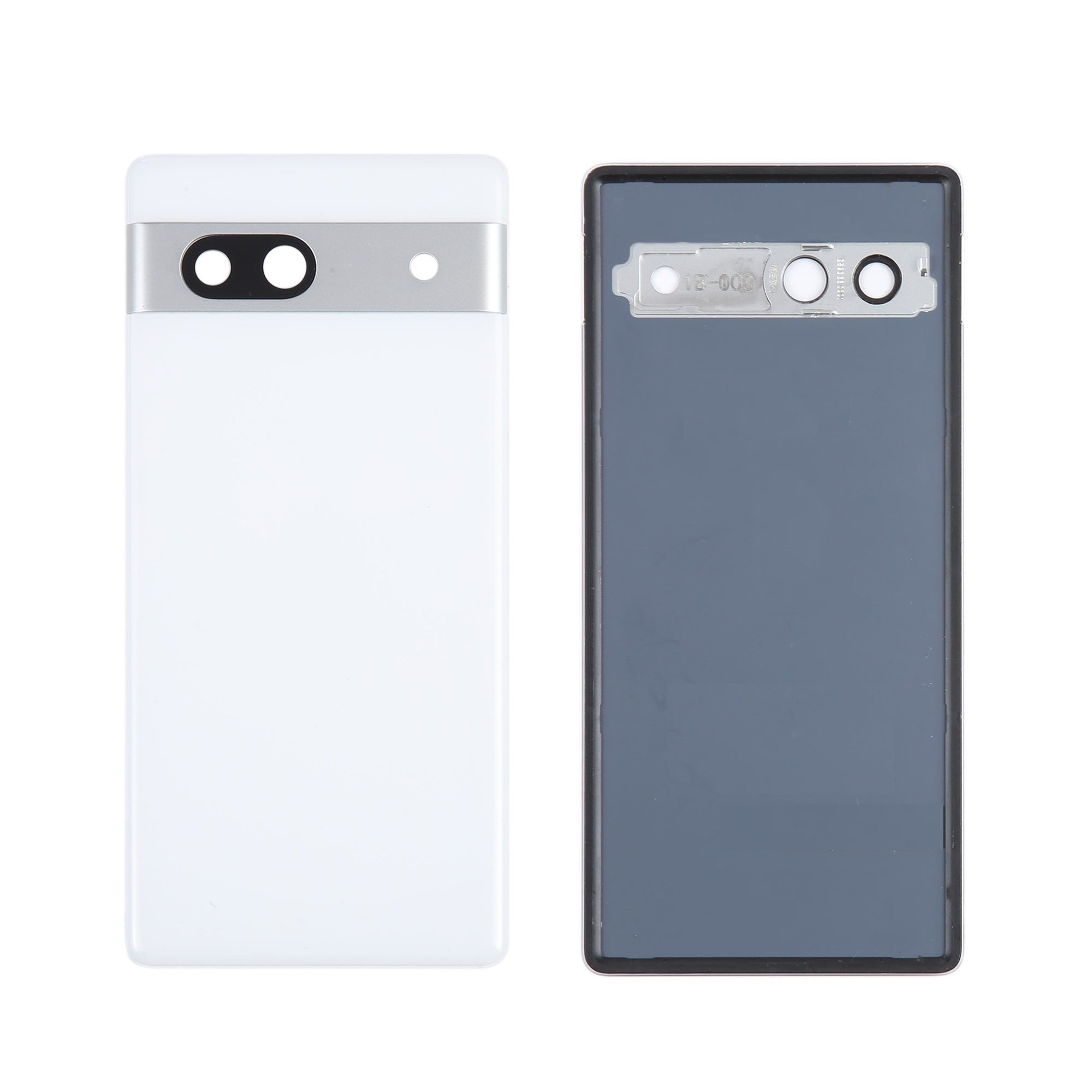 Back Panel with Camera Lens for Google Pixel 7A Silver - EGFix