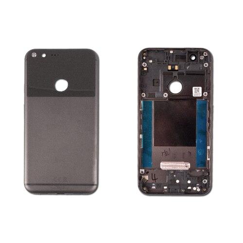 Back Panel with Camera Lens for Google Pixel XL Black - EGFix