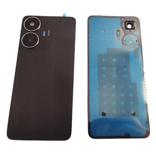 Back Panel with Camera Lens for Realme C55 Black - EGFix