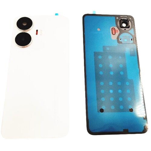 Back Panel with Camera Lens for Realme C55 White - EGFix