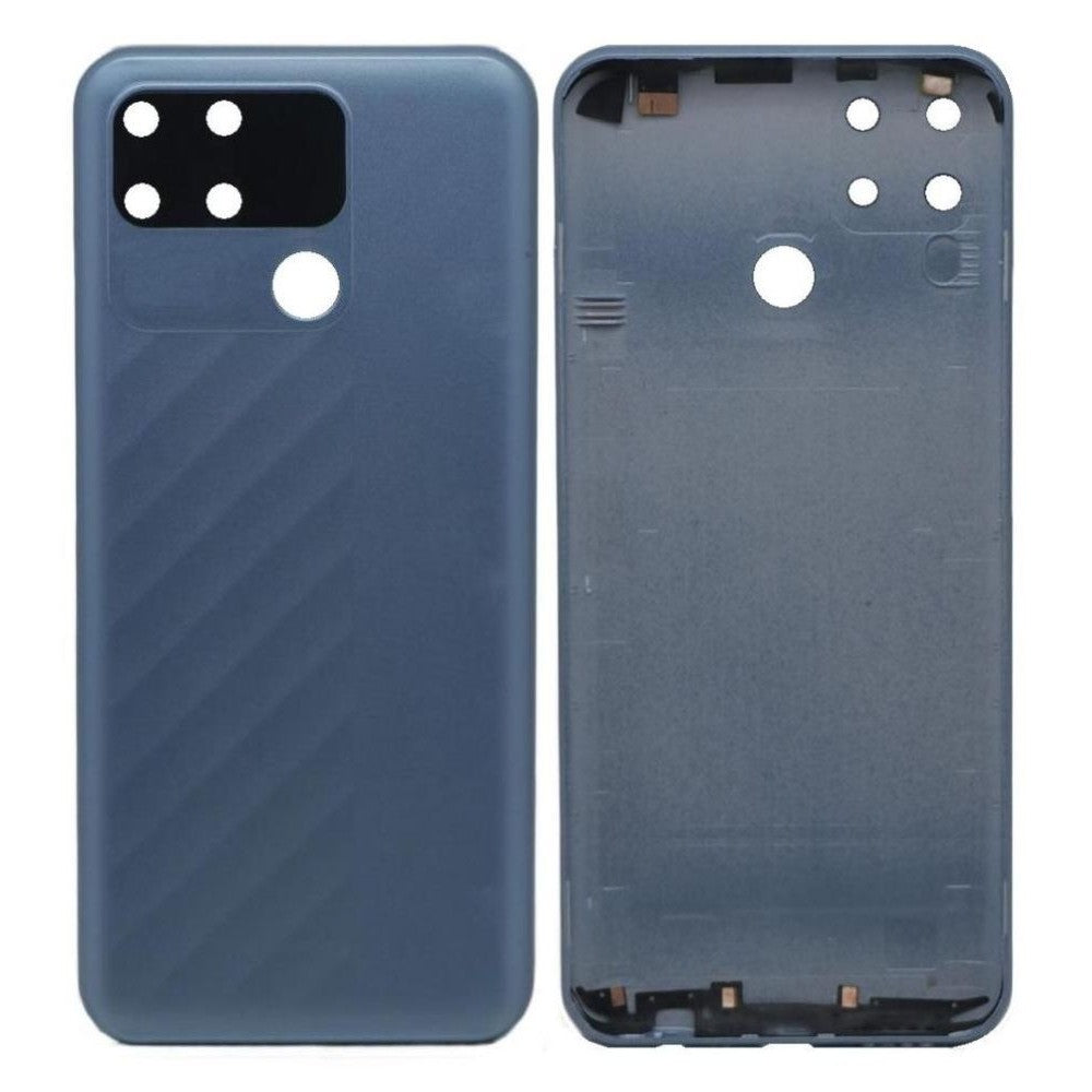 Back Panel with Camera Lens for Realme Narzo 50A Blue - EGFix