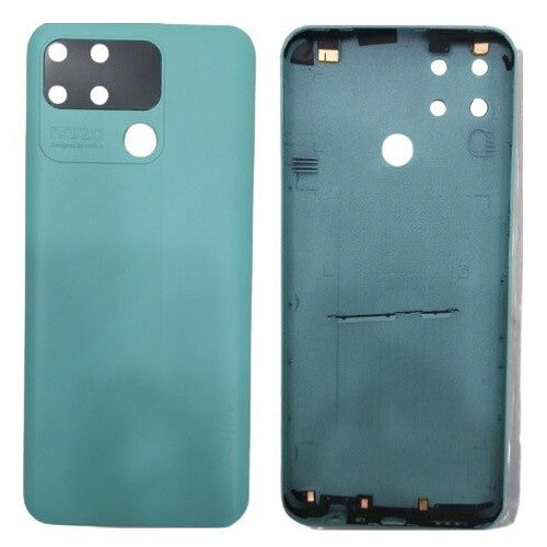 Back Panel with Camera Lens for Realme Narzo 50A Green - EGFix