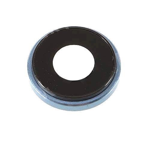 Camera Lens Glass for Apple iPhone XR Blue with Frame - EGFix