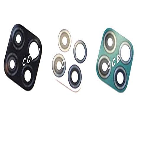 Camera Lens Glass for Huwaei Honor Nova 7I Orange with Frame - EGFix