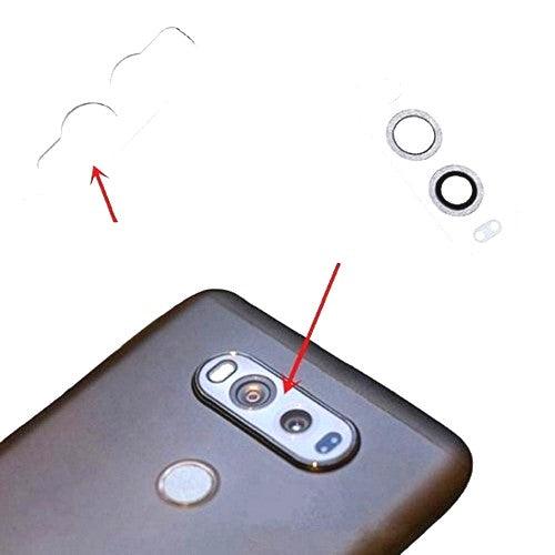 Camera Lens Glass for LG V20 Silver - EGFix
