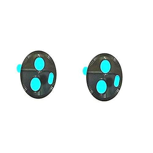 Camera Lens Glass for Motorola Moto X4 Black Pack Of 2 - EGFix