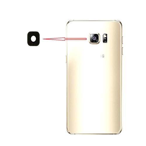 Camera Lens Glass for Samsung Galaxy S6 Edge Plus Black - EGFix