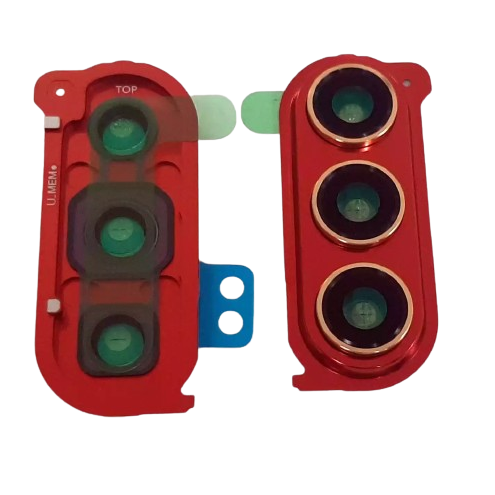 Camera Lens with Frame for Samsung Galaxy Z Fold5 Red - EGFix