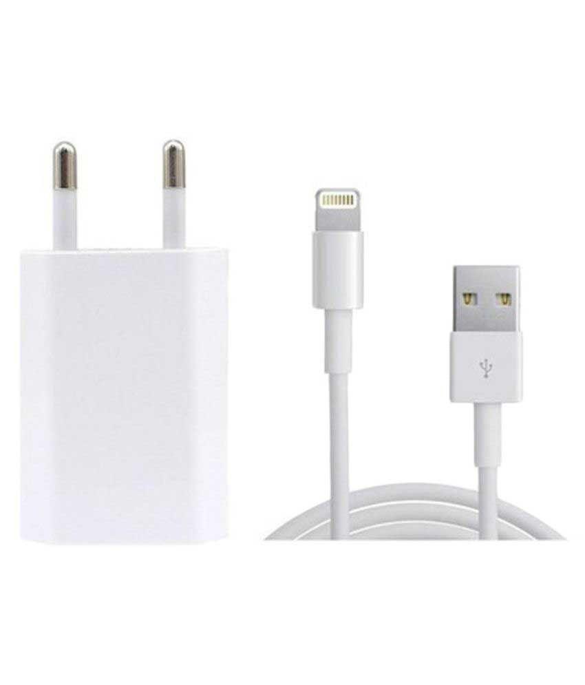 Complete Charger with Dock Charging Adapter and 1 Meter Data cable for Apple Iphone 8