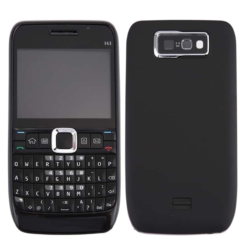 Complete Housing Body for Nokia E63 Black - EGFix
