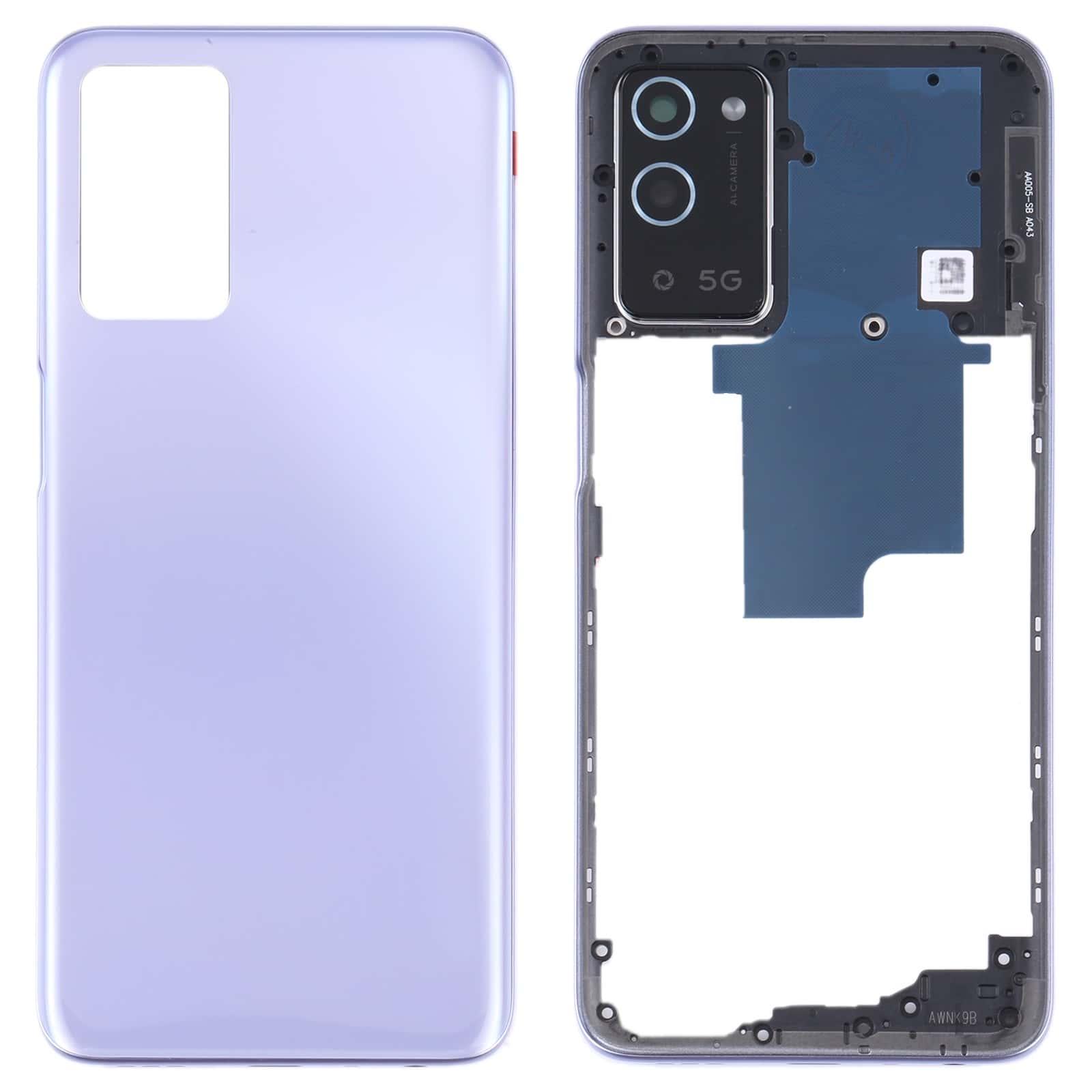 Complete Housing Body for Oppo A56 5G Purple with Side Keys and Camera Lens Module - EGFix