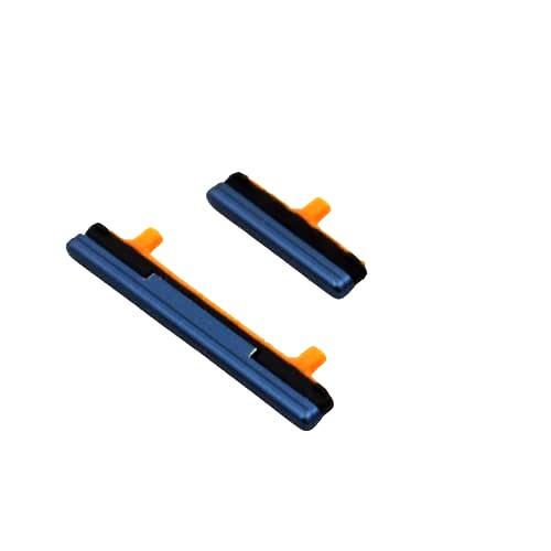 External Outer Power Volume Buttons Side Keys for Samsung Galaxy S9 Blue - EGFix