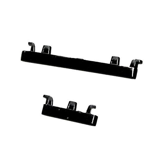 External Outer Power Volume Buttons Side Keys for Xiaomi Mi 10 Lite 5G Black - EGFix