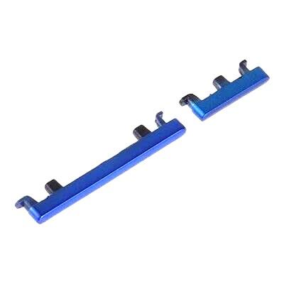 External Outer Power Volume Buttons Side Keys for Xiaomi Redmi Note 7 Pro Blue - EGFix