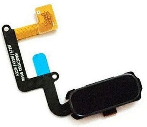 Fingerprint Sensor Flex Cable for Samsung Galaxy A3 Black - EGFix