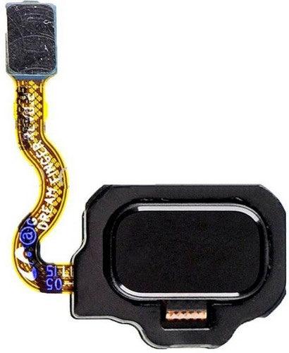 Fingerprint Sensor Flex Cable for Samsung Galaxy A8 Plus Black - EGFix