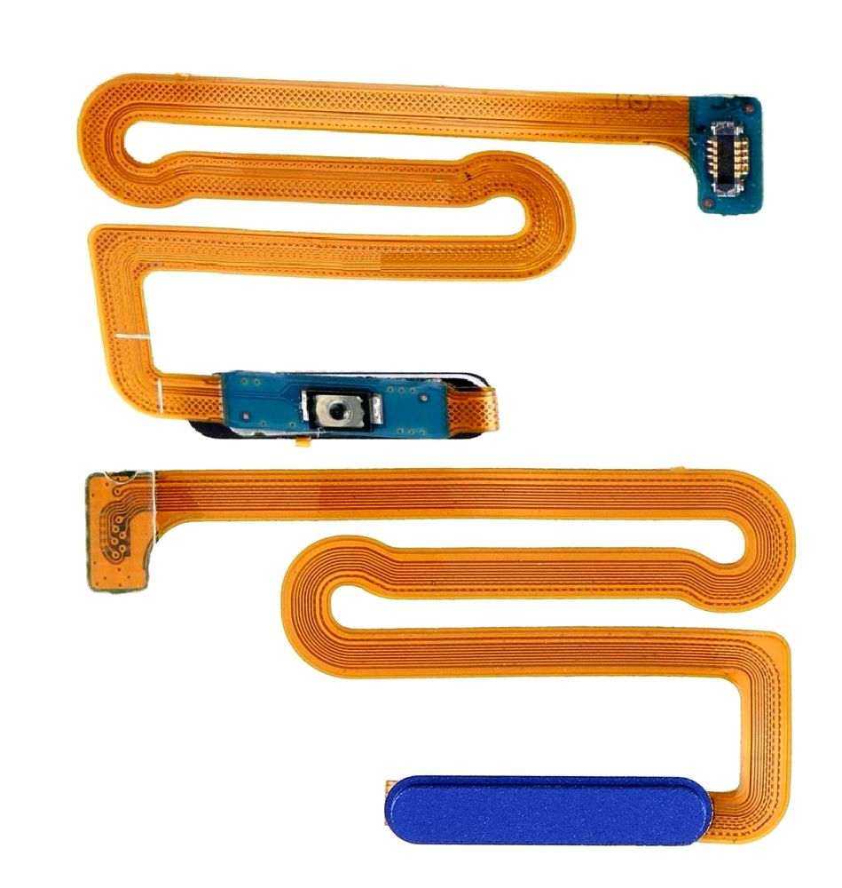 Fingerprint Sensor Flex for Samsung Galaxy M12 Blue - EGFix