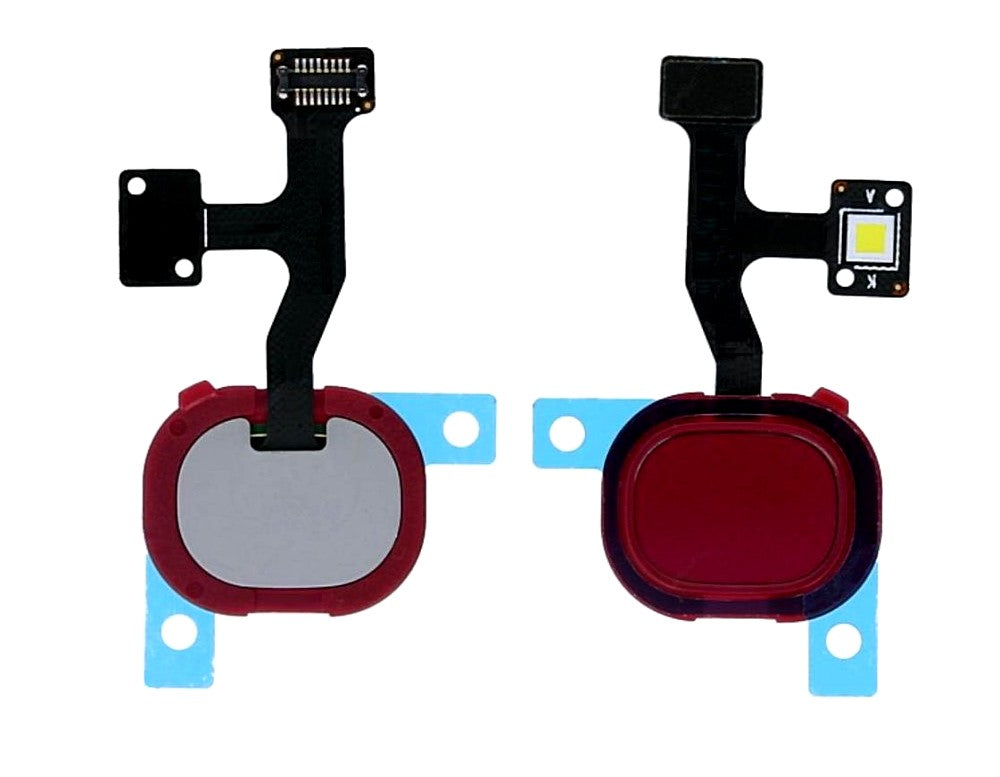 Fingerprint Sensor Flex for Samsung Galaxy M31 Red - EGFix