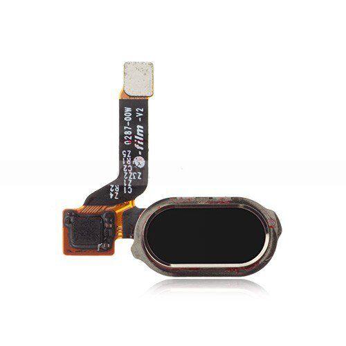 Fingerprint Sensor flex Main Menu Home Button Flex Cable for Oneplus 3T Black
