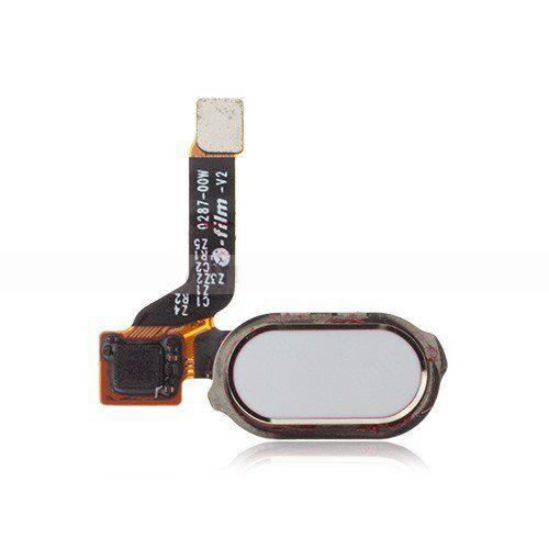 Fingerprint Sensor flex Main Menu Home Button Flex Cable for Oneplus 3T White